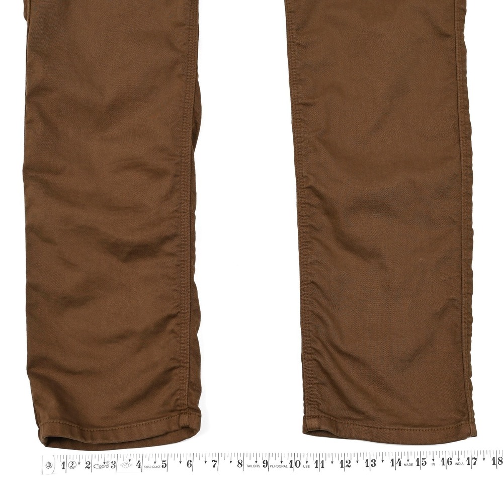 DU/ER No Sweat N2X Relaxed Taper Pants Stretch 32x32 (32x31) Mens Brown Chino - Picture 6 of 11